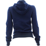 Rok - Women's Basic Fleece Hoody Sweatshirts - Navy - V.I.M. - 2