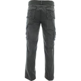 The Image - Men's Belted Cargo Pants - Grey - V.I.M. - 2