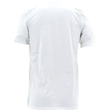Azazel - Men's 2 Zip With Shoulder Corrugation T-Shirts - White - V.I.M. - 2