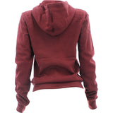 Rok - Women's Basic Fleece Hoody Sweatshirts - Burgundy - V.I.M. - 2