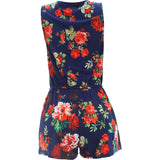 Ambiance - Women's Floral Jumpsuits - Navy - V.I.M. - 2