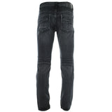 Kayden K - Men's Destroyed Denim Shorts - Ice Blue - V.I.M. - 3