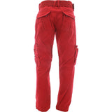 Jordan Craig - Men's Belted Cargo Pants - Red - V.I.M. - 2