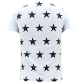 Switch - Men's Star Marble Print T-Shirts - White - V.I.M. - 2