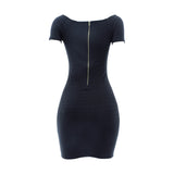 Bluebell - Women's  Stripe Ribb With Chain - Black   - V.I.M. - 2