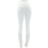 Vinizbena - Women's 3 Button Rips High Waist pants - White - V.I.M. - 2