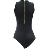 Love Nation - Women's Criss Cross Bodysuits - Black   - V.I.M. - 2