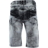Switch Remarkable - Men's Distressed With Rips Shorts - Black - V.I.M. - 2