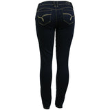 Ymi - Women's Better Butt Basic Jeans - Rinse Blue - V.I.M. - 2