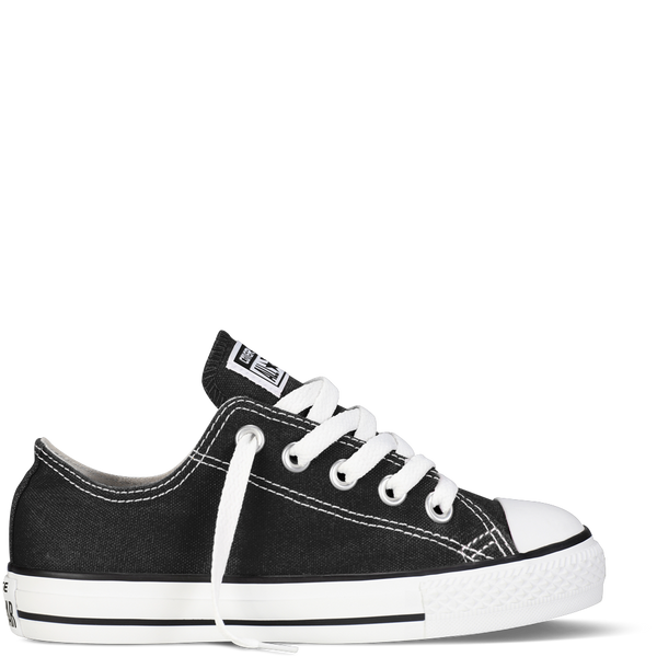 Converse - Junior's Chuck Taylor All Star Ox Sneaker - Black - V.I.M. - 2