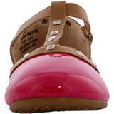Jelly Beans - Girl's Studded Flats - Fuchsia - V.I.M. - 3