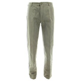 Vertical - Men's Classic Fit Flat Front Pants - Khaki - V.I.M.