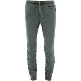 Liberation Blue - Men's Shirred Twill Joggers - Grey - V.I.M. - 1