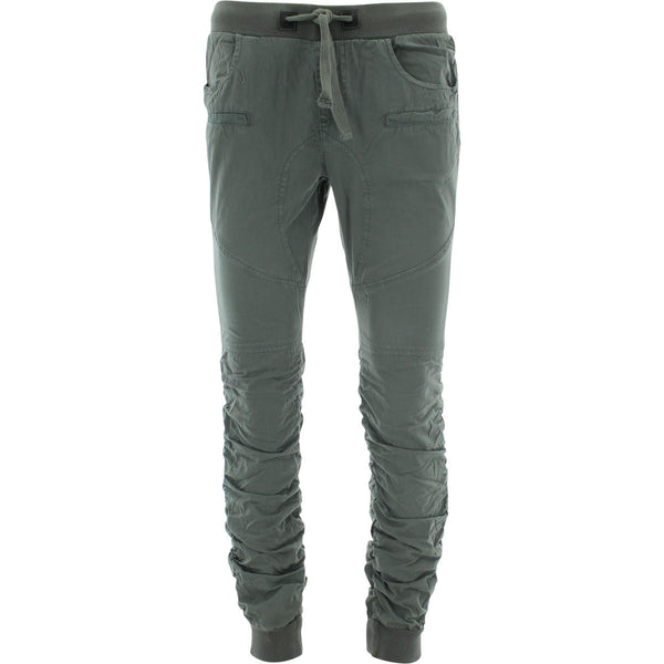 Liberation Blue - Men's Shirred Twill Joggers - Grey - V.I.M. - 1