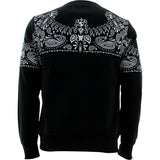 Rolling Paper - Men's Bandana Fleece Sweatshirts - Black/White - V.I.M. - 2