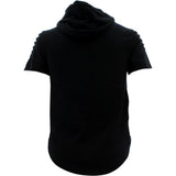 Copper Riveto - Men's Rips F. Terry Hoodie With Side Zips Shirts - Black - V.I.M. - 2