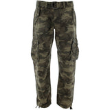 Jordan Craig - Men's Belted Cargo Pants - Khaki/Camouflage - V.I.M. - 1
