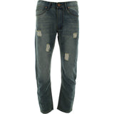 United Denim - Men's Embroidery Black Pockets Rips pants - Vintage - V.I.M. - 1