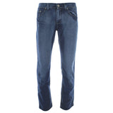 Bakoo - Men's Slim Straight Jeans - Light Blue - V.I.M. - 1