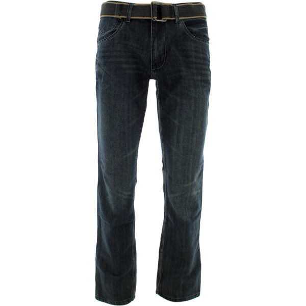 FUSAI - Men's Belted Jeans - Dirty - V.I.M.