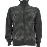 Sahara Club - Men's Argyle 1/4 Zip Sweatshirts - Heather Grey - V.I.M. - 1