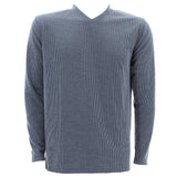 Swiss Cross - Men's Henley Thermal Shirts - Heather Grey - V.I.M.
