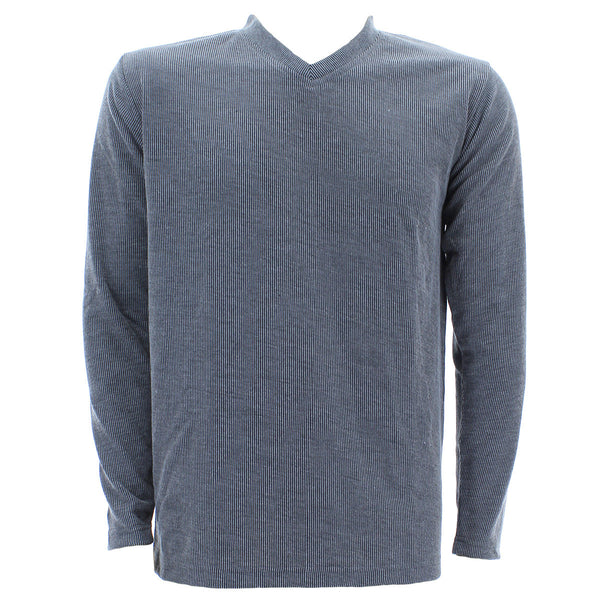 Swiss Cross - Men's Henley Thermal Shirts - Heather Grey - V.I.M.