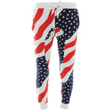 Focus - Men's American Flag Joggers - Dark Blue - V.I.M.