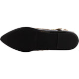 Wild Diva - Women's Pointy Studs Flats - Black - V.I.M. - 4