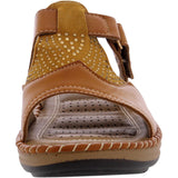 Golden Road - Women's Shine Comfort Sandals - Tan - V.I.M. - 4