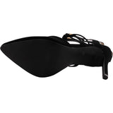 Forever - Women's Lace Up Pointy Heels - Black - V.I.M. - 4