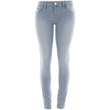 YMI - Women's Wanna Better Butt Basics - pants - Light Blue - V.I.M. - 1