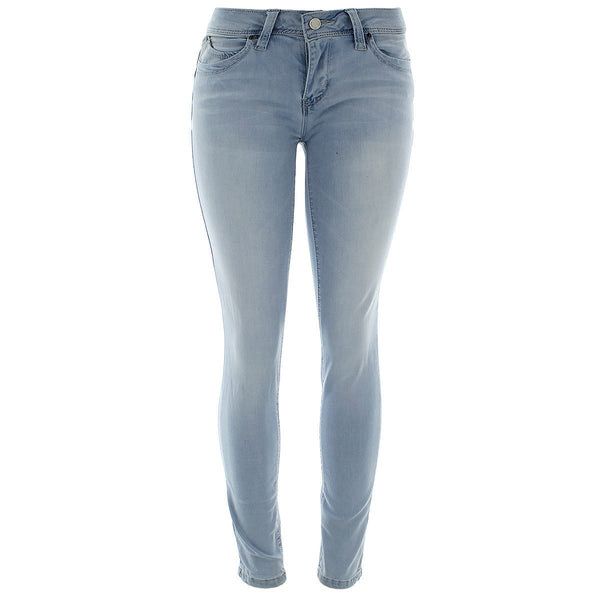 YMI - Women's Rayon WannaBettaButt pants - Light Blue - V.I.M. - 1