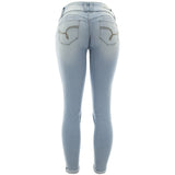 YMI - Women's Wanna WannaBettaButt Capri Skinny pants - Light Wash - V.I.M. - 2