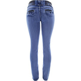 Tush Push - Women's Back Pocket Stitched pants - Blue/Stone - V.I.M. - 2