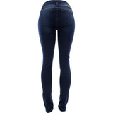 Pasion - Women's 4 Button High waist pants - Blue - V.I.M. - 2