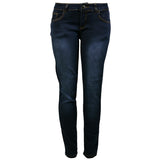 Azazel - Women's Basic 5 Pockets Jeans - Dark Indigo - V.I.M. - 1