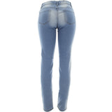 Bamboo - Women's Basic Whiskers Jeans - Light Bleach - V.I.M. - 2