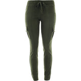 Red Fox - Women's Cargo Twill Jogger - Olive - V.I.M.