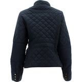 YMI - Women's Furlined Quilted Jackets - Black/Brown - V.I.M. - 2