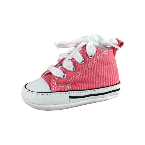 Converse - Infant's Chuck Taylor First Star Core Crib Sneaker - Pink - V.I.M. - 1