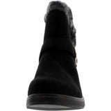 Golden Road - Women's Gold Buckle Comfort Booties - Black - V.I.M. - 3