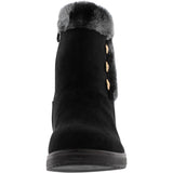 Golden Road - Women's 3 Button Comfort Booties - Black - V.I.M. - 3