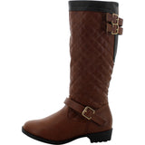 First Sight - Women's Quilted Boots - Brown/Black - V.I.M. - 2