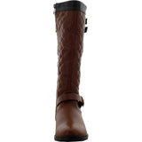 First Sight - Women's Quilted Boots - Brown/Black - V.I.M. - 3