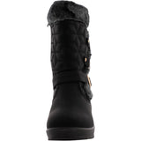 Golden Road - Women's Golden Buckle Cold Weather Boots - Black - V.I.M. - 3