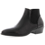 DbDk - Women's Side Elastic Short Booties - Black - V.I.M. - 1