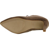 Forever - Women's Pointy Lace Up Bootie - Taupe - V.I.M. - 4