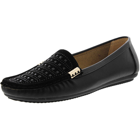Dodo - Women's Shining Boat Shoe - Black