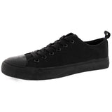 Take A Walk - Women's Ruby Canvas Sneaker - Black - V.I.M. - 1